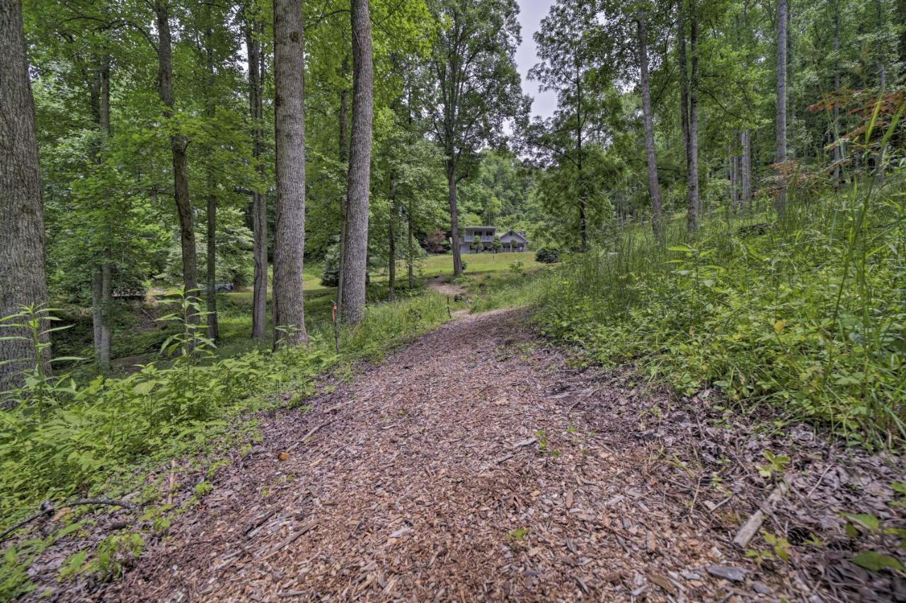Bryson City Home With Private Fire Pit And Creek! Eksteriør billede
